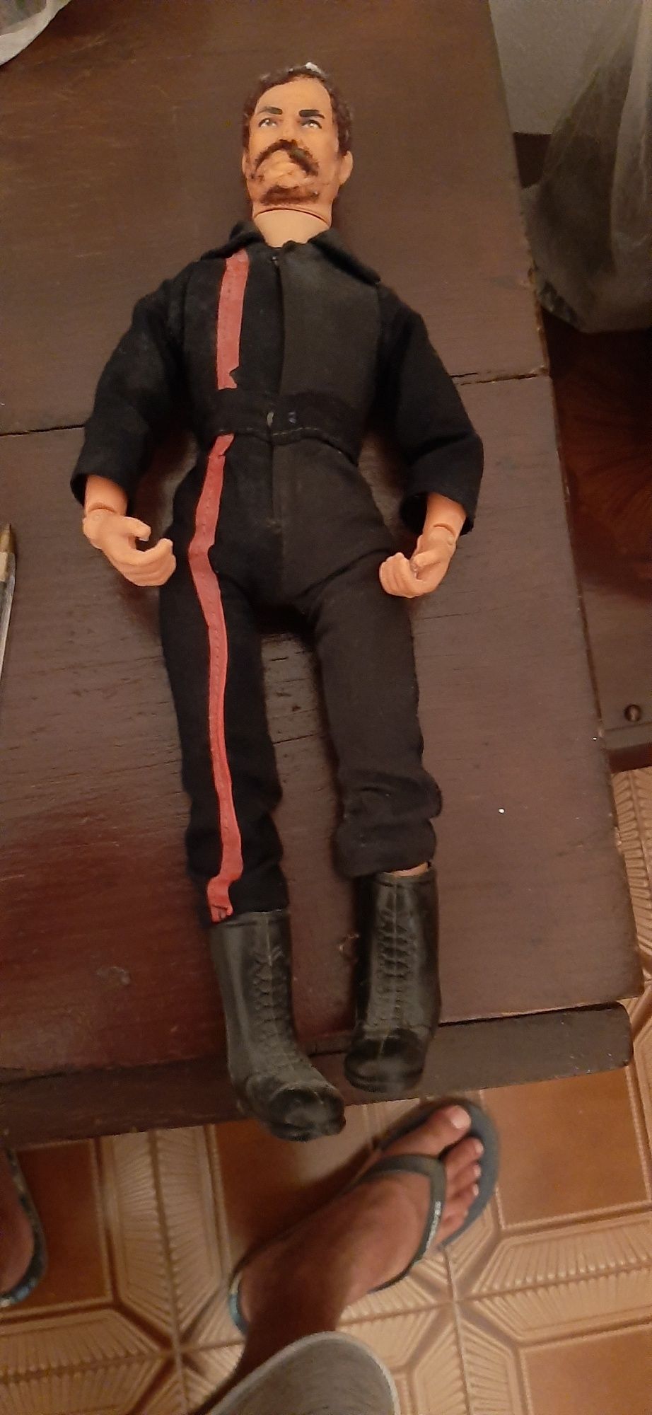 Boneco articulado anos 80