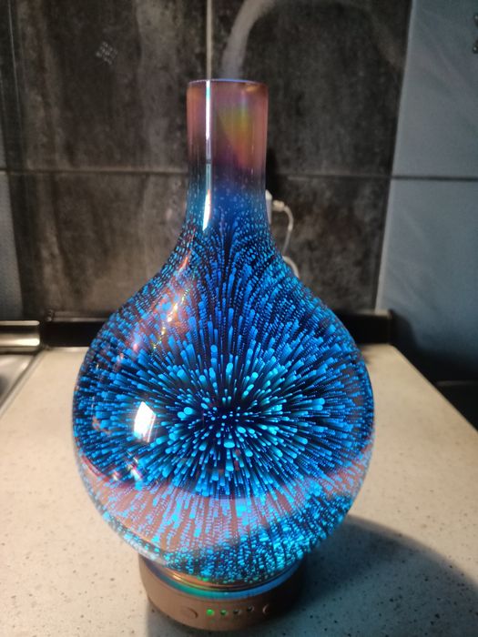 Nawilrzacz Powietrza Dyfuzor Zapachowy Aromaterapia Jonizator Lampka N