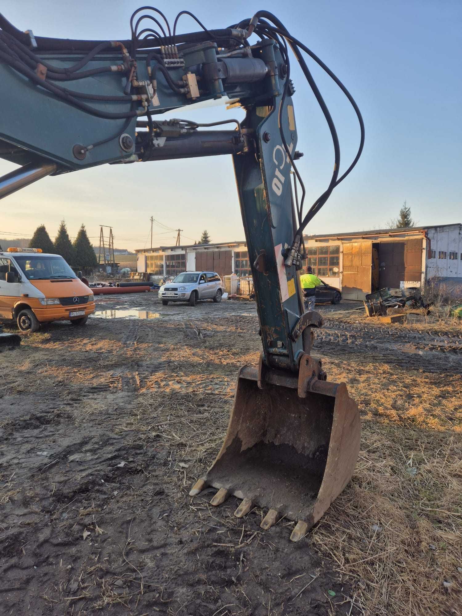 Gallmac TG 10  Mecalac JCB koparko ładowarka