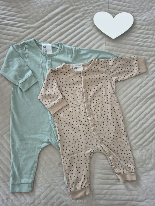 Pajacyk niemowlęcy rozmiar 62 i 68 H&M
