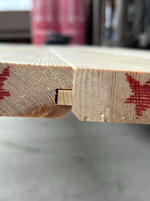 Deska podłogowa-deska elewacyjna 2w1- sosna 140mm x 28mm/Stropopodłoga