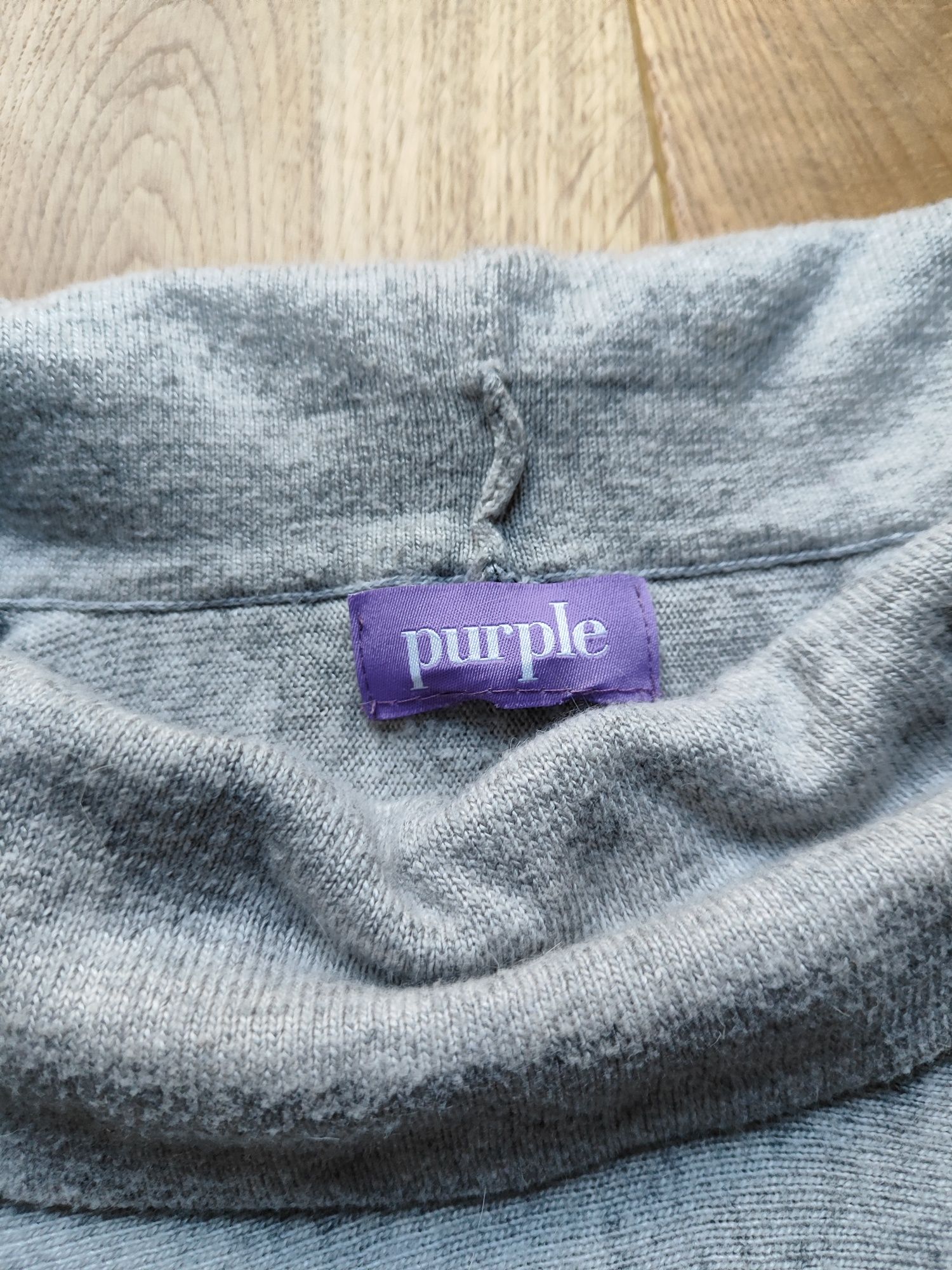 Sweterek Purple - angora
