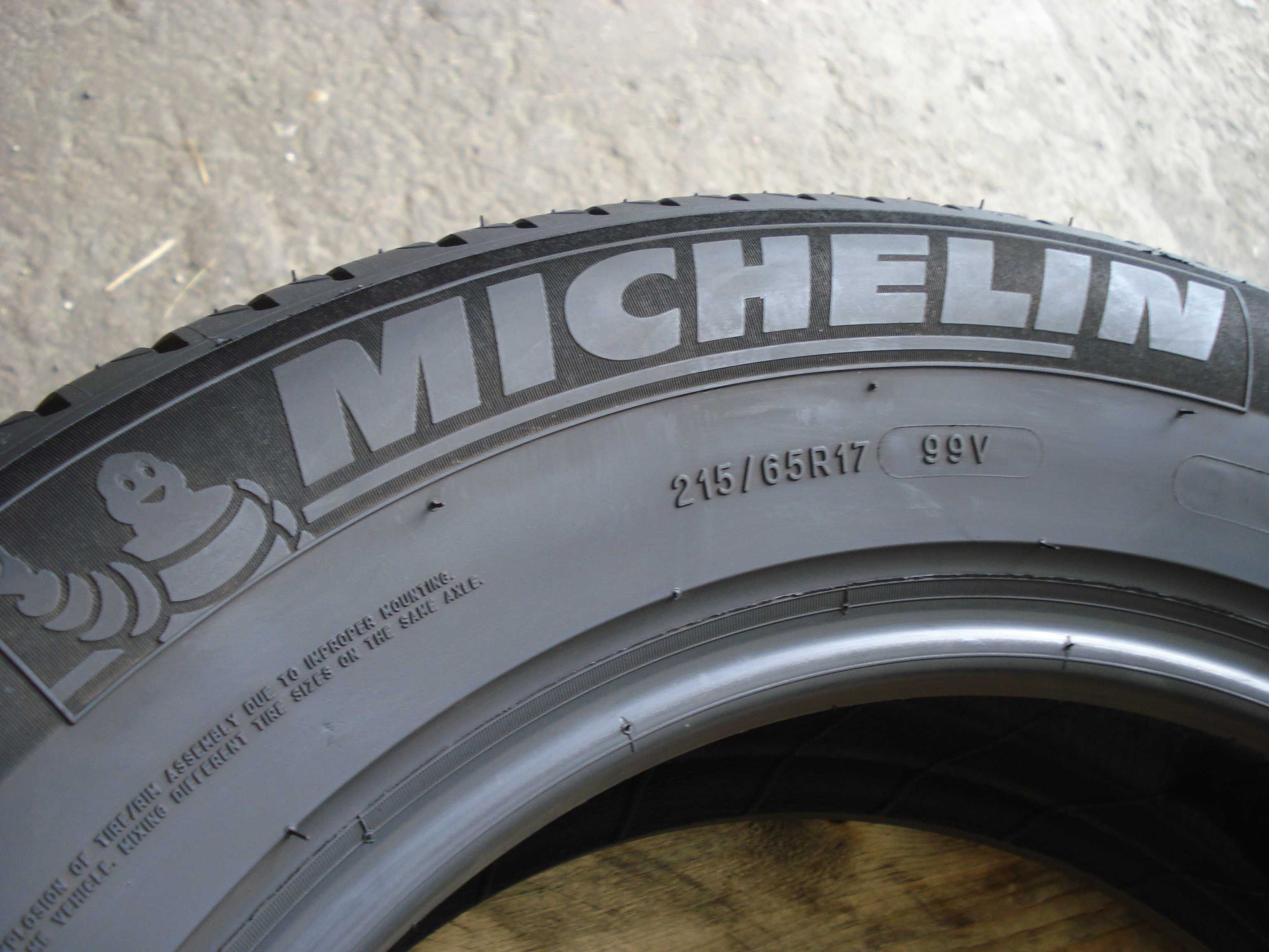 Michelin Primacy 3 215/65 r 17  4 - sztuki letnie