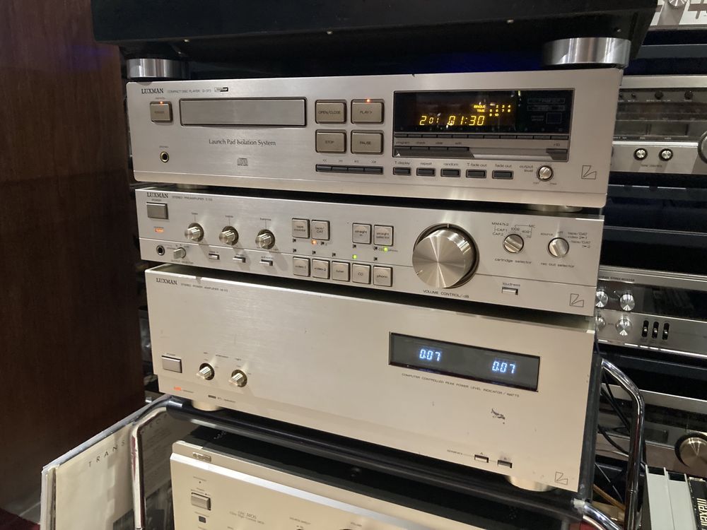 Retrospekcja Luxman M-03 C-03 D-373 Zestaw Hi-end