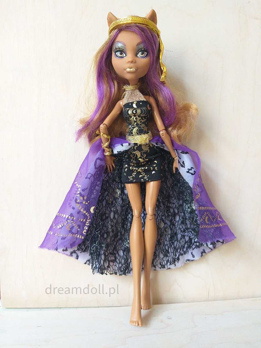 Śliczna lalka Clawdeen Wolf z serii 13 Życzeń, Monster High