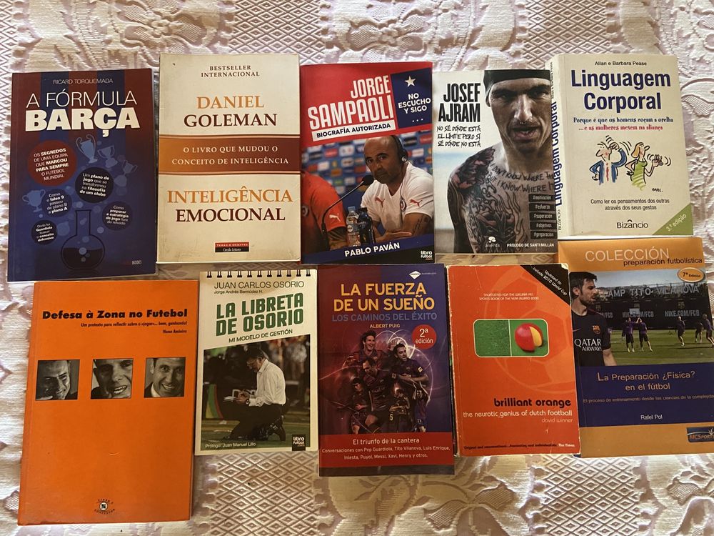 Livros para Vender/trocar maioria futebol e temas relacionados