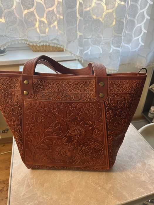 Сумка з натуральноі шкіри