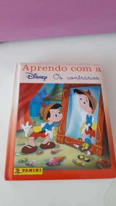 Livro "Aprendo com a Disney - os contrários"