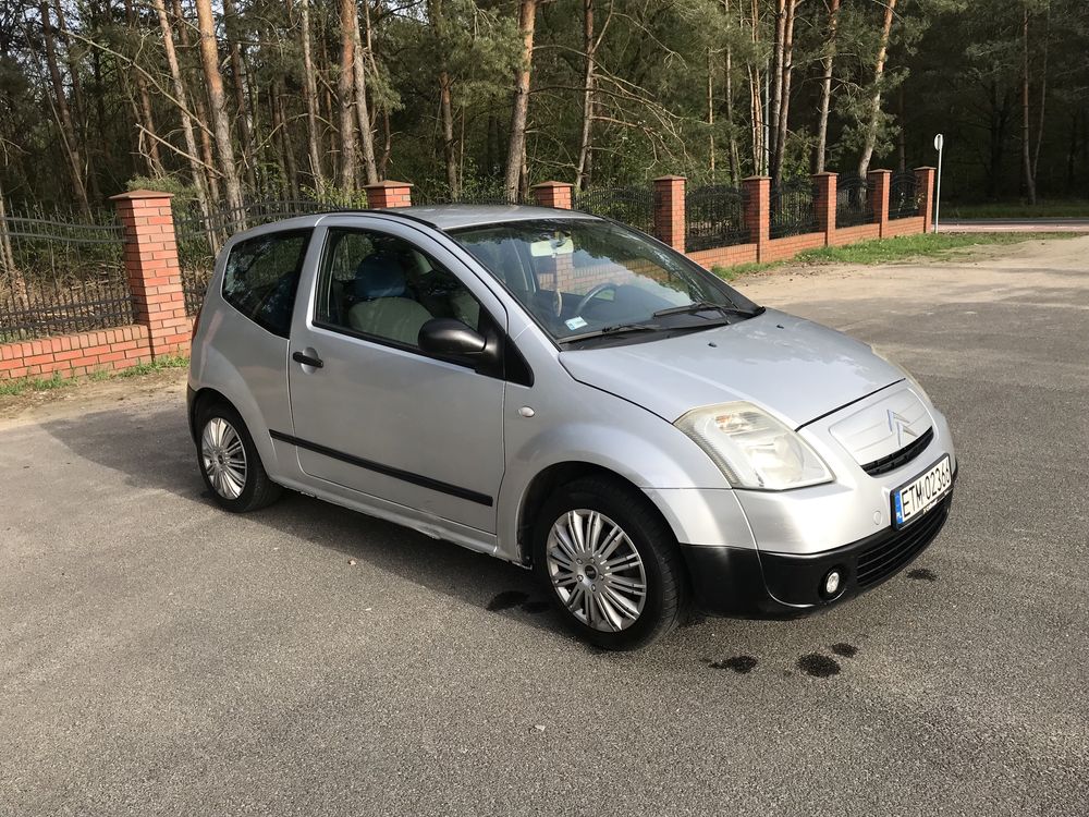 Citroen c2 1,1 bdb stan 2003 r zamiana