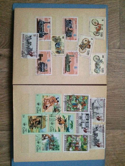 Почтовые марки 70х - 80х годов