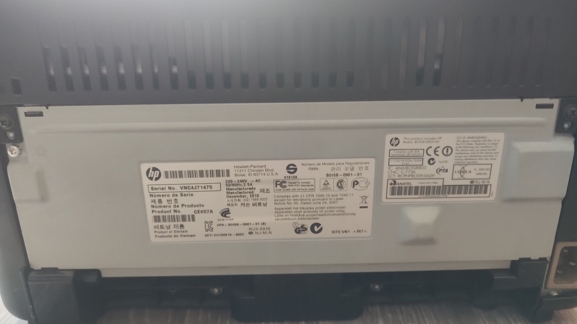 Принтер лазерний HP P1102w