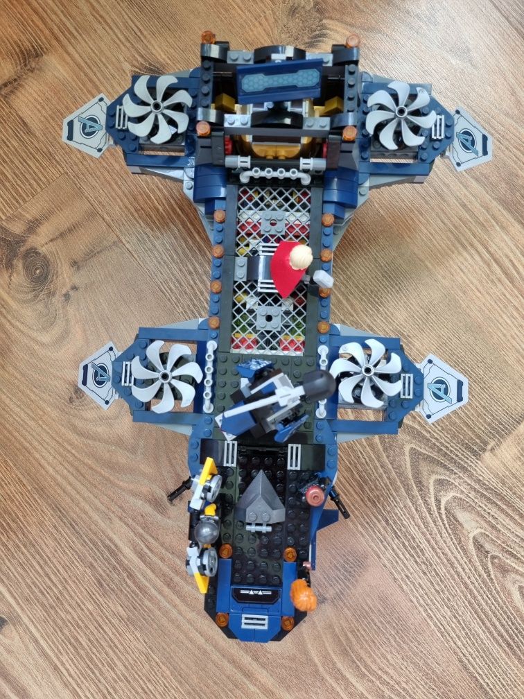 Lego 76153 marvel heroes lotniskowiec oryginal figurki