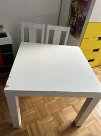 Stolik i 2 krzesla Ikea Lack 35 x 35 cm dla dziecka