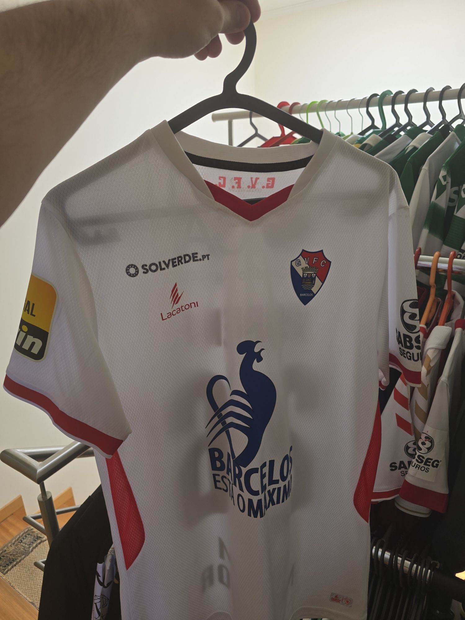 Camisolas de jogo do Gil vicente