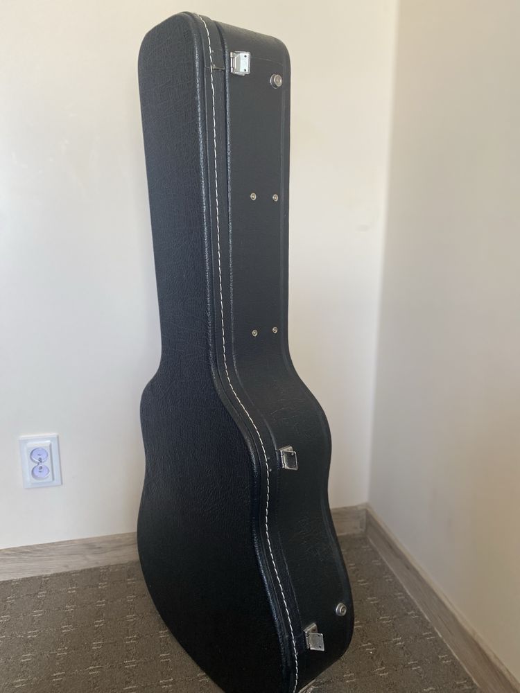 Gitara akustyczna Ever Play + futerał + pasek + zapasowe struny