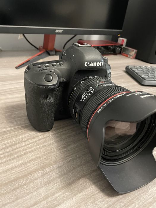 Canon 5D mark IV + Canon 24-70 EF 1:4 L IS USM Zestaw okazja
