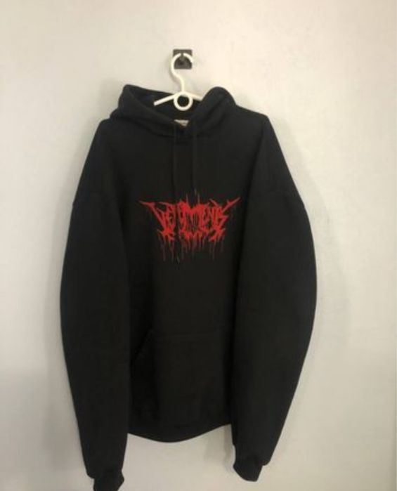 худи vetements metal tour balenciaga y2k