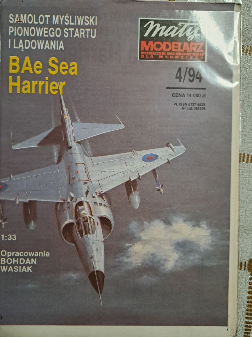 Sea Harrier Mały Modelarz