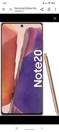 Samsung note 20 cor de rosa dourado