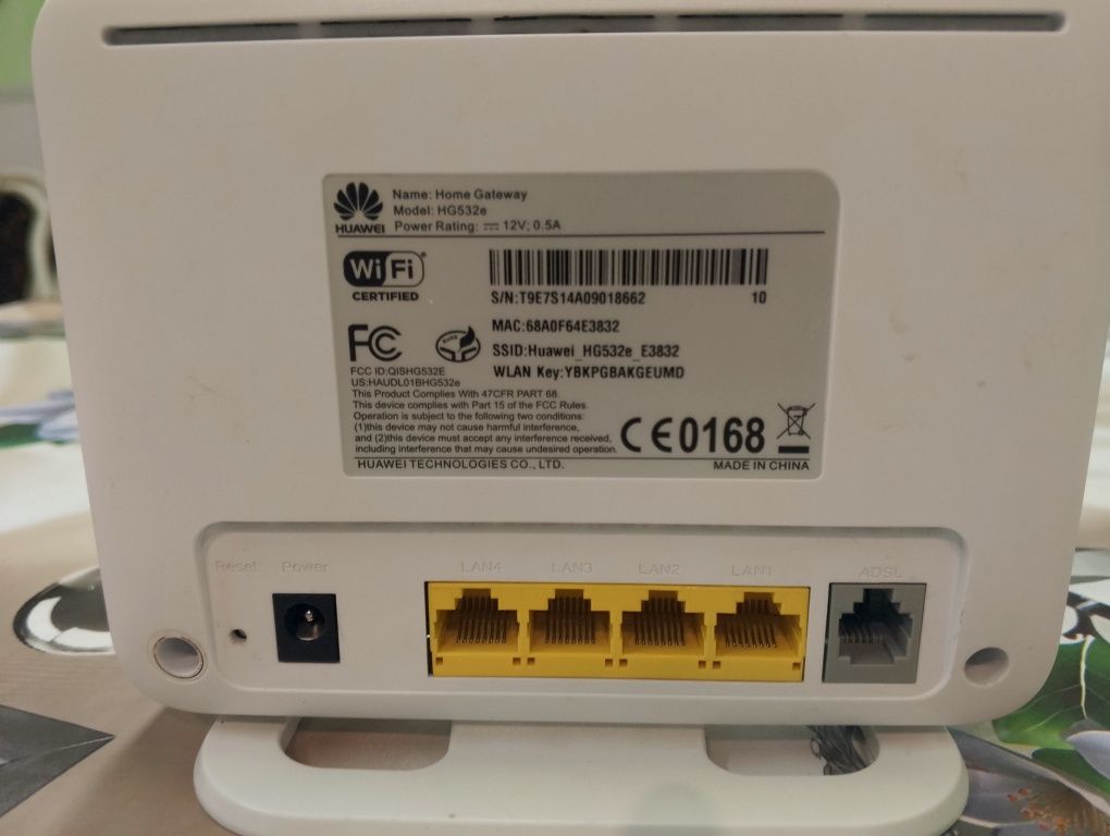 Роутер модем беспроводной Huawei  HG532e Wi-Fi