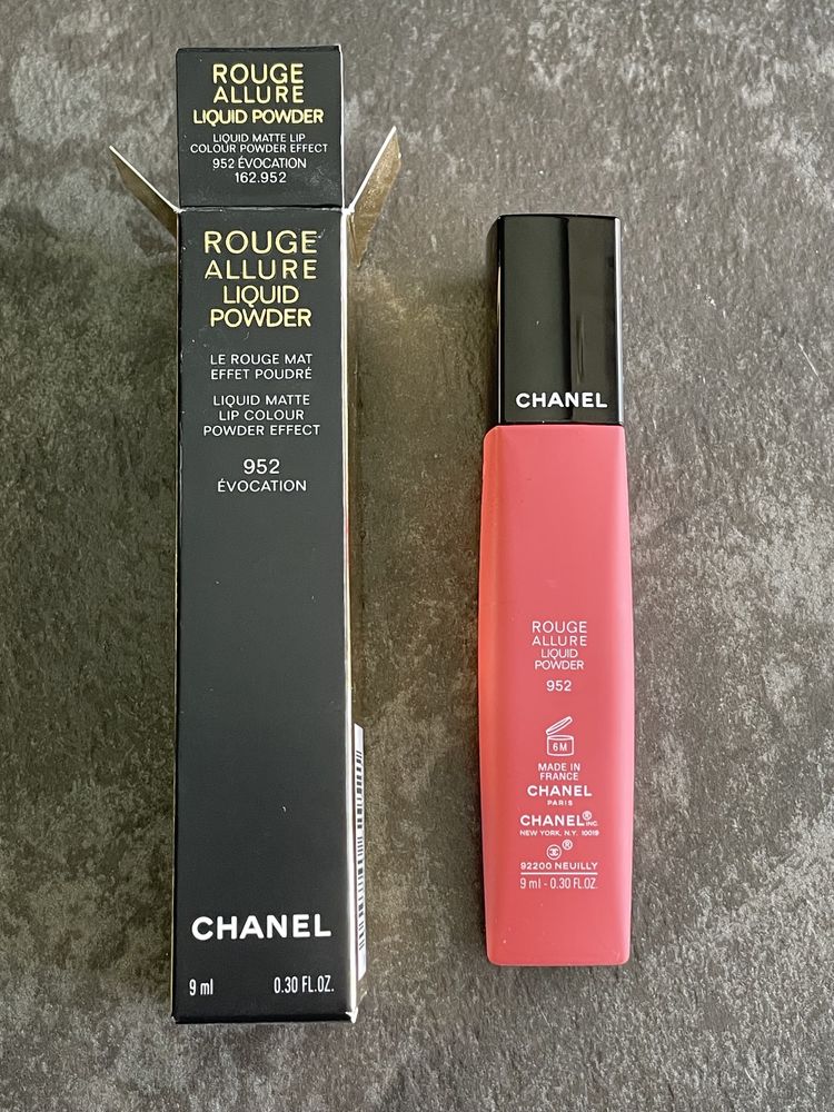 Chanel rouge allure matowa pudrowa pomadka 952