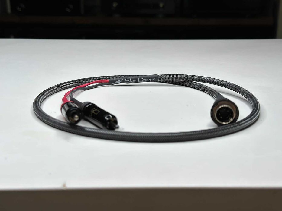 Межблочный кабель Silver Dragon Phono DIN to RCA Cable 0.9m  			