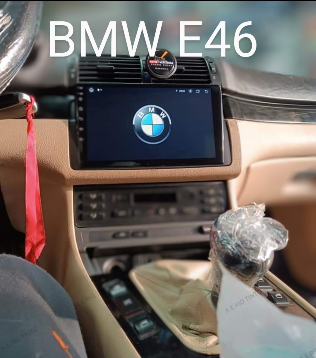 Rádio Android 13 com GPS BMW E46 (Artigo Novo)