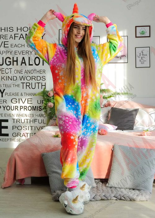 Суперціна! Кігурумі Космічний Єдиноріг піжама костюм подарунок