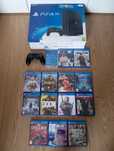 PS4 PRO 1TB 4K, comando Sony, FIFA 18 NBA 2k19, retomo jogos PS1PS2PS3