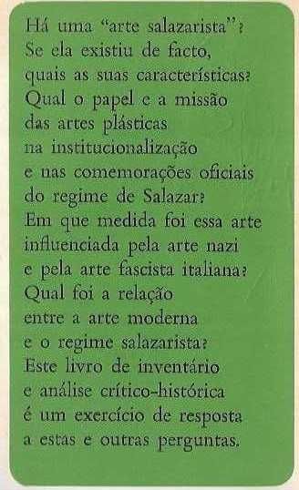 Salazarismo e Artes Plásticas - Artur Portela