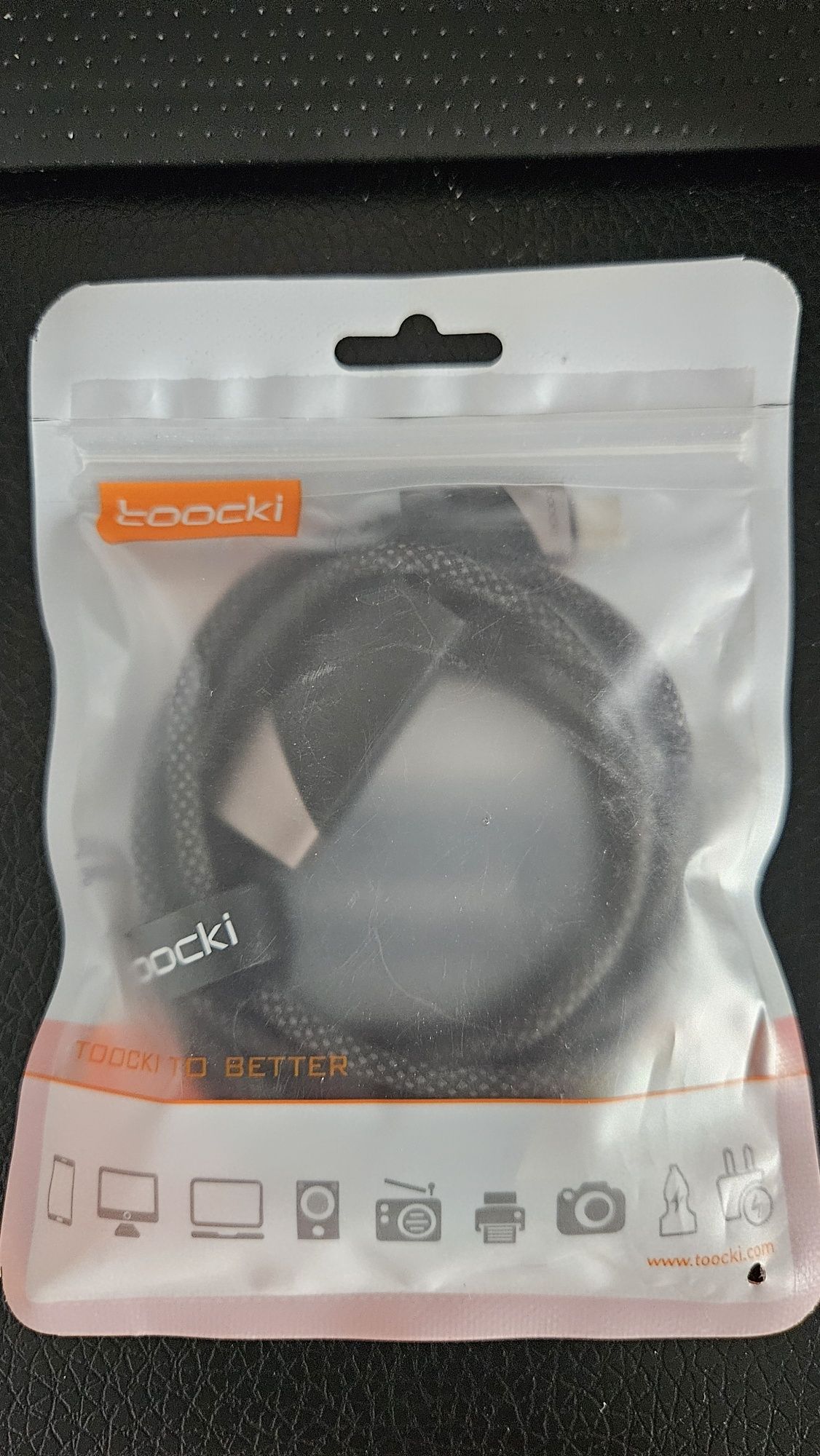 Kabel 3w1 USB C - USB C, microUSB, lightining 100W
