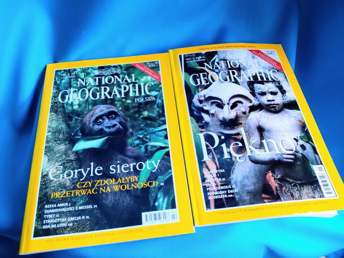 National Geographic, zestaw magazynów z 2000 roku