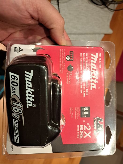 Bateria Makita 6.0 ah. 18v nowa