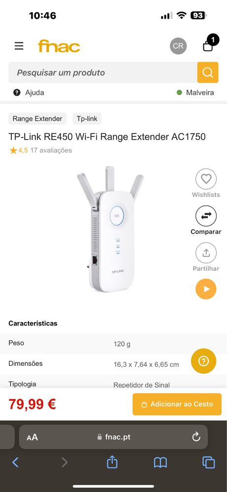 TP Link Repetidor