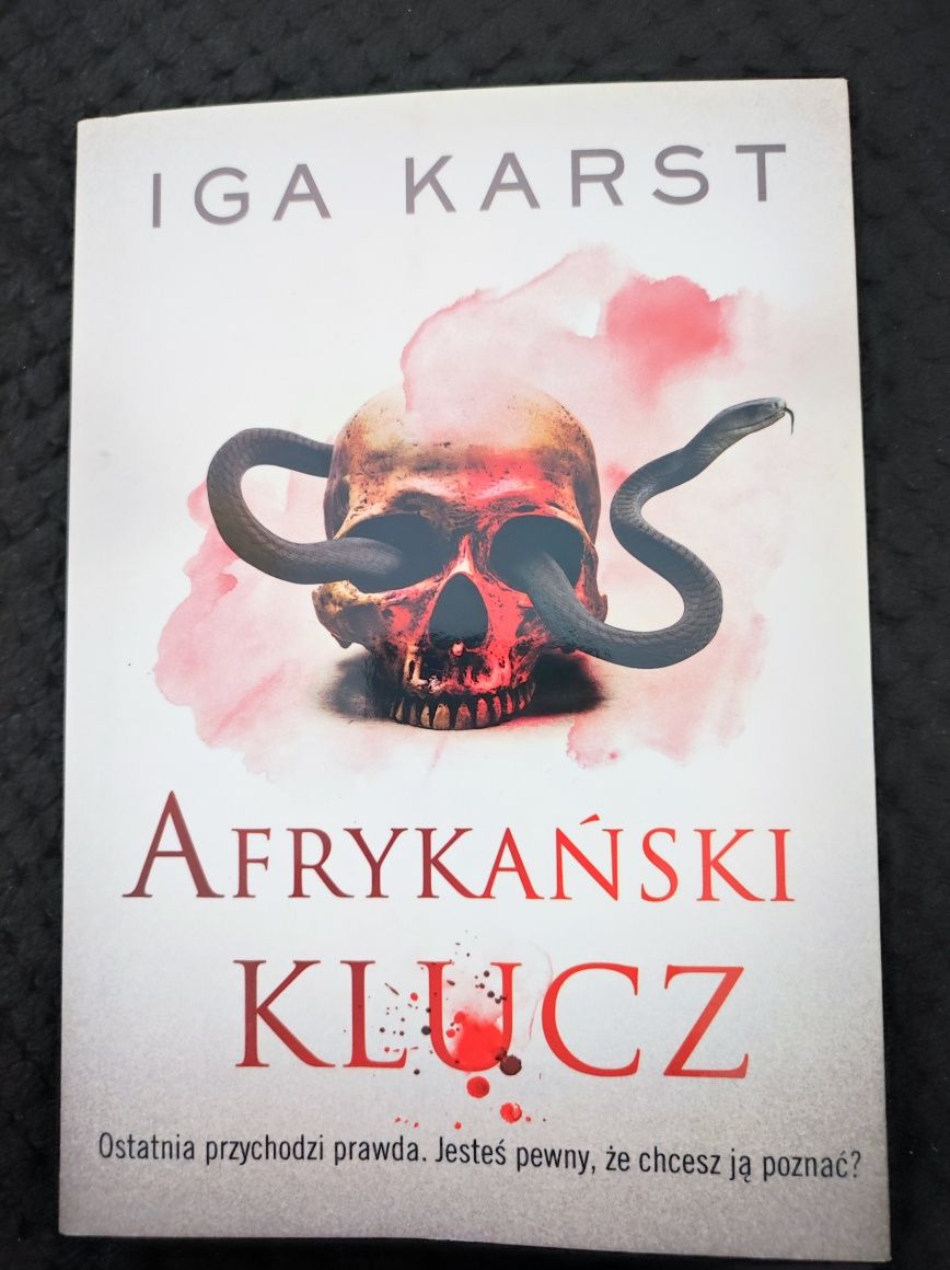 Afrykański klucz Iga Karst kryminał