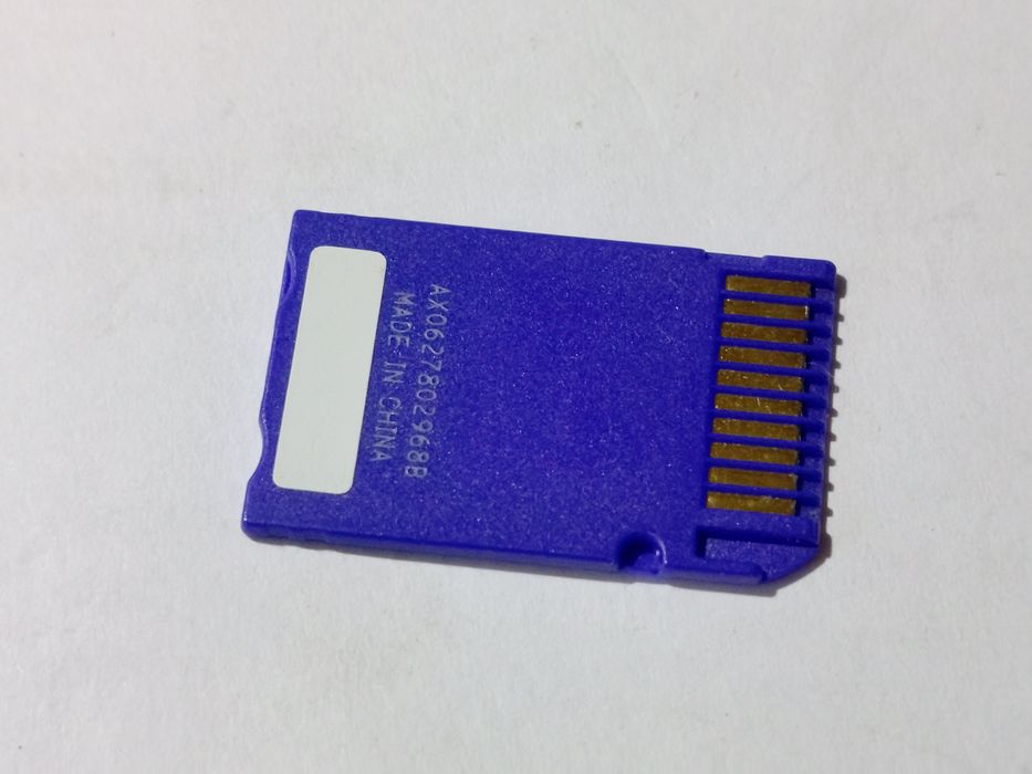 Karta Pamięci Memory Stick Pro Duo do PSP aparatu RETRO NR12