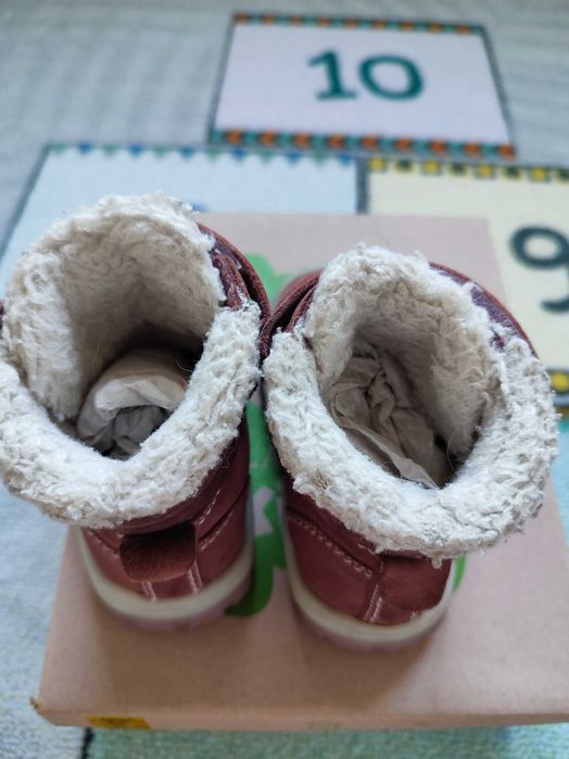 Buty ocieplane zimowe kozaki Lasocki Kids rozm 21 wkładka 13 cm