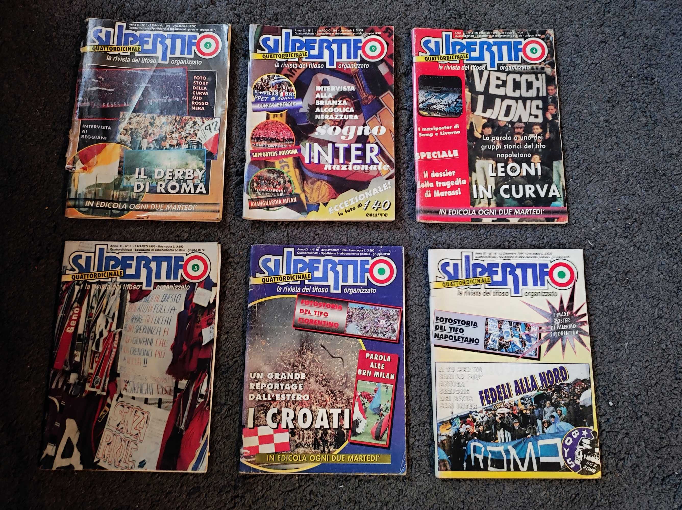 Revistas Supertifo claques (agora também vendo à unidade)