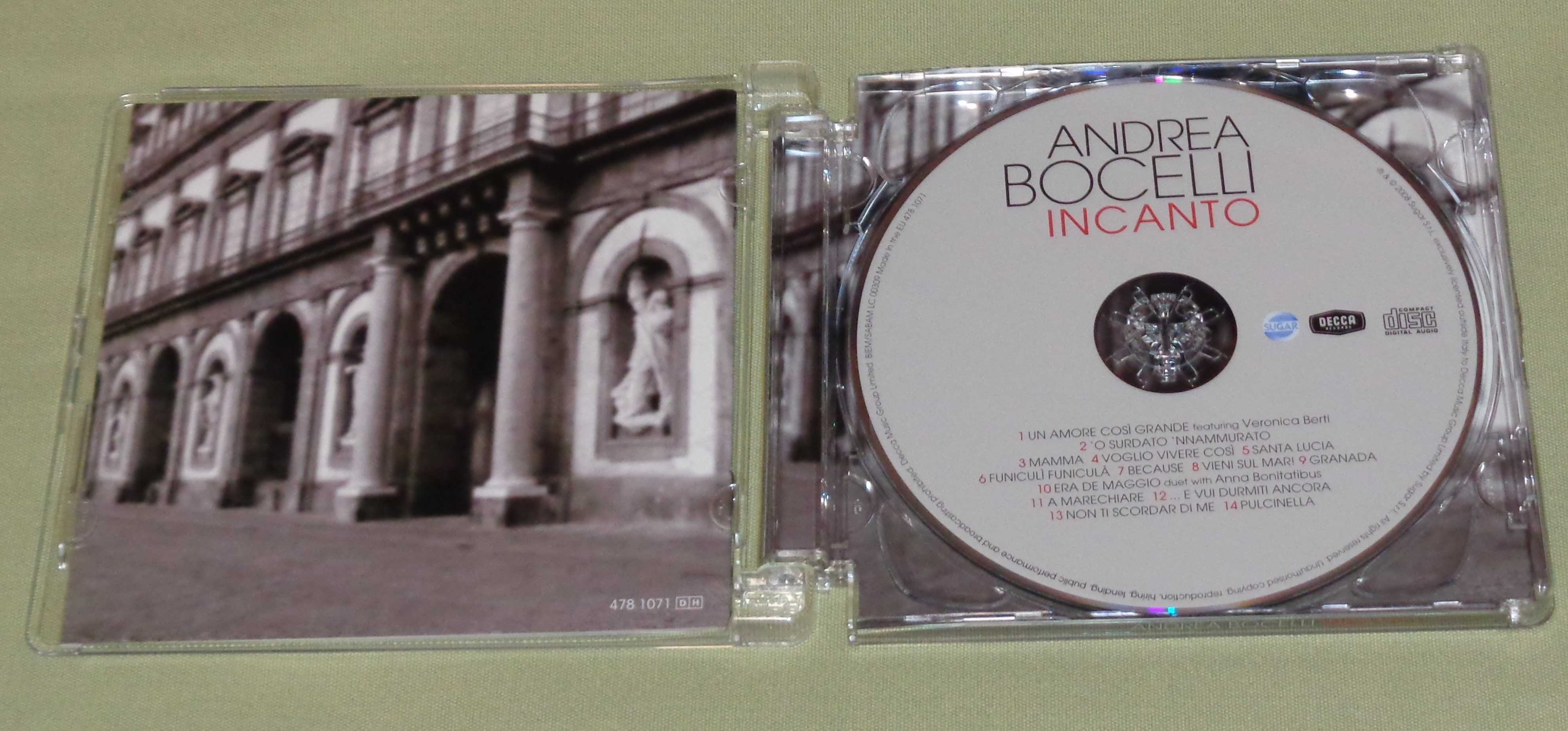 CD Andrea Bocelli – Incanto