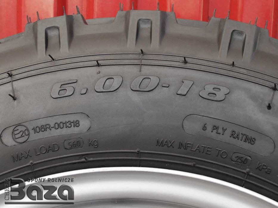 BAZA Koło 6.00-18 Kabat/ Pronar C355 C4011 Zetor 3011 BLACK WEEK !