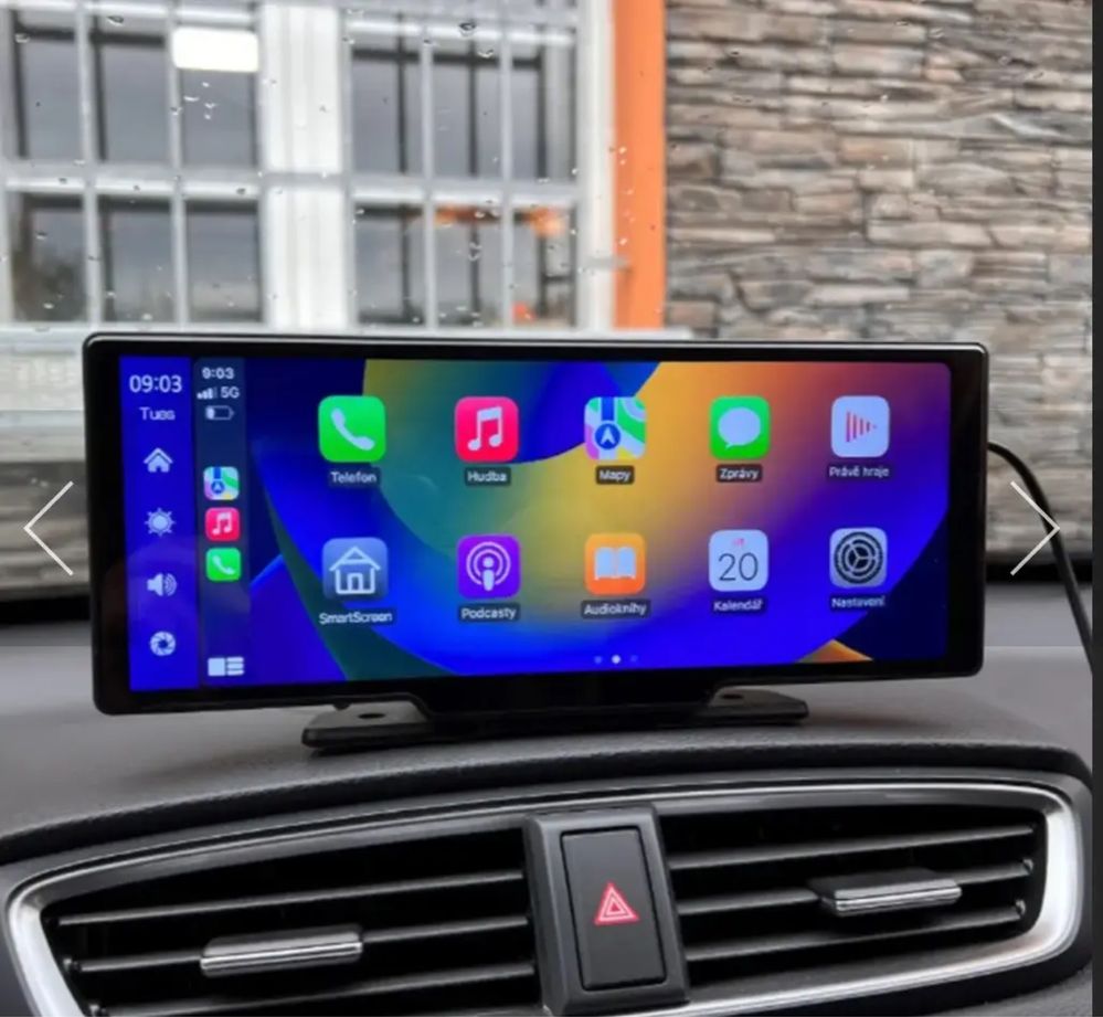 Мультімедіа монітор 10.26ʼʼ бездротовий CarPlay Android Auto магнітола