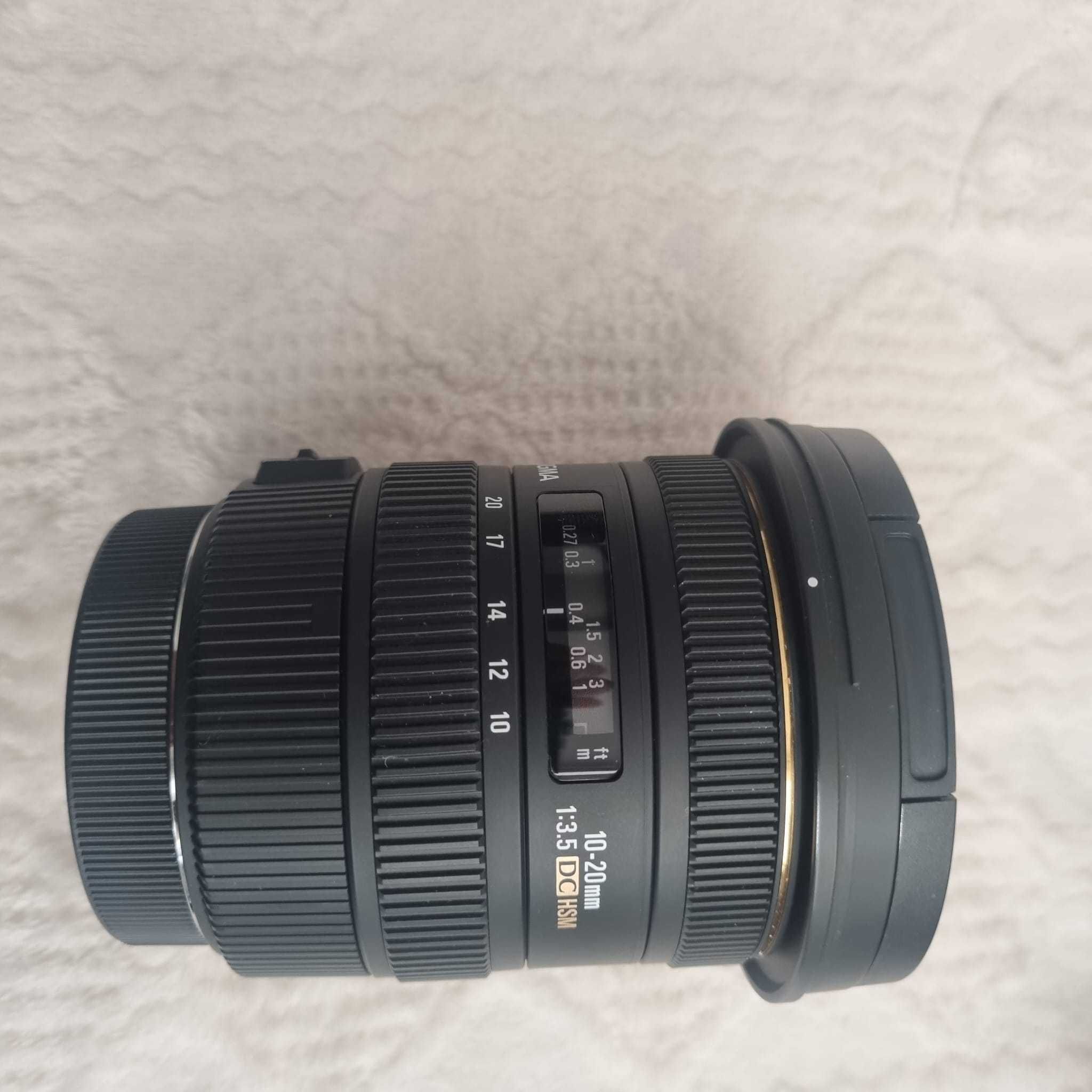 Canon EOS 700D + 18-55mm + SIGMA 10-20 mm 1:3,5 DC HSM  jak NOWY