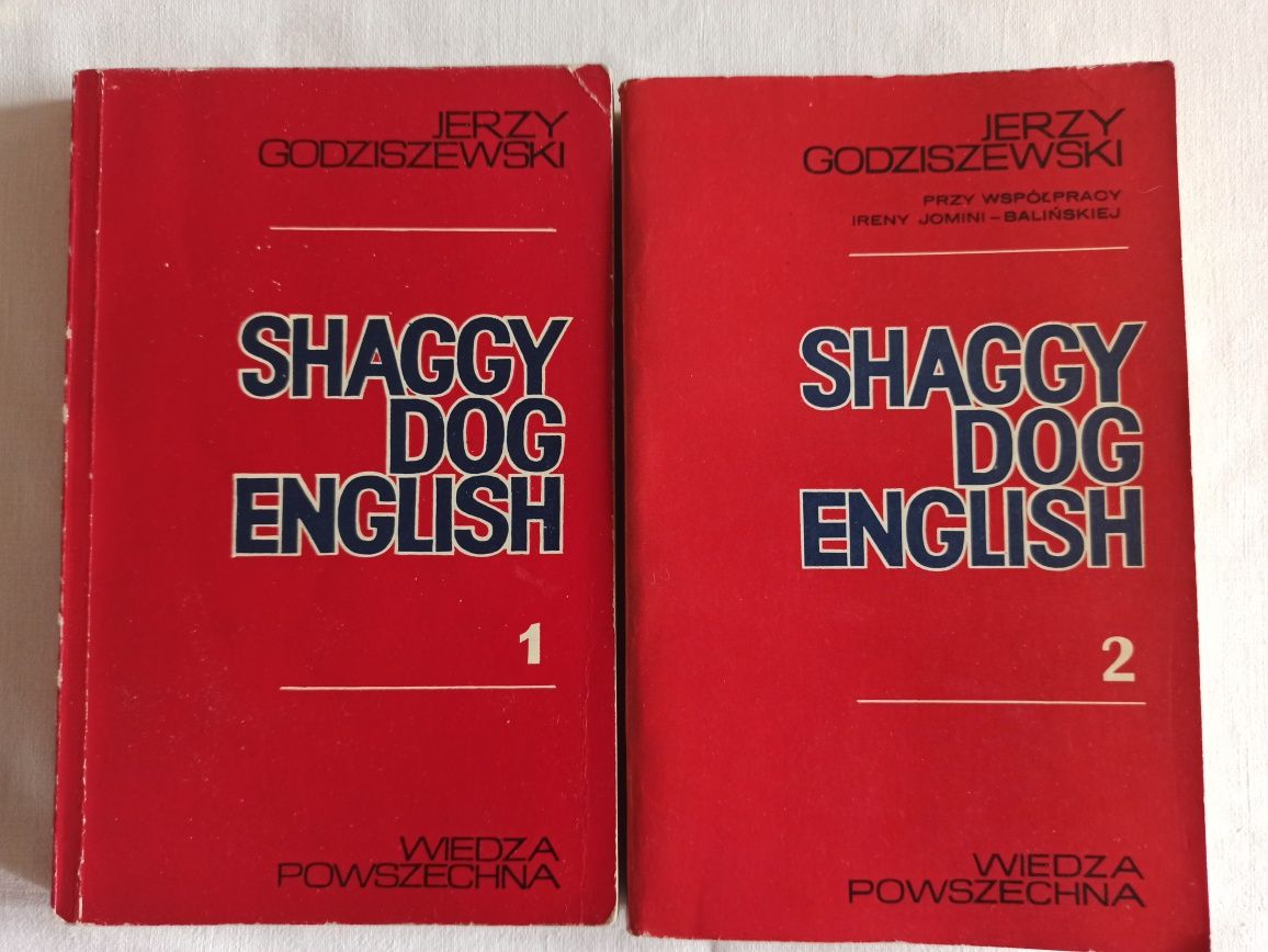 Podręcznik do angielskiego "Shaggy dog English" J. Godziszewski 1968