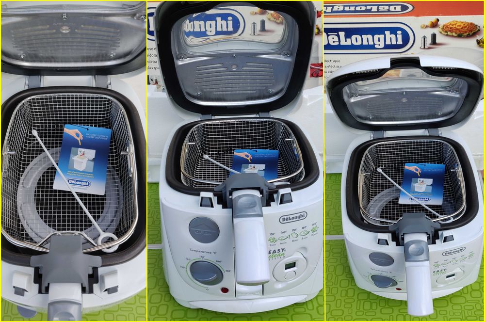 Delonghi F999- new топовая фритюрница с сист.слива масла/Мade in Italy