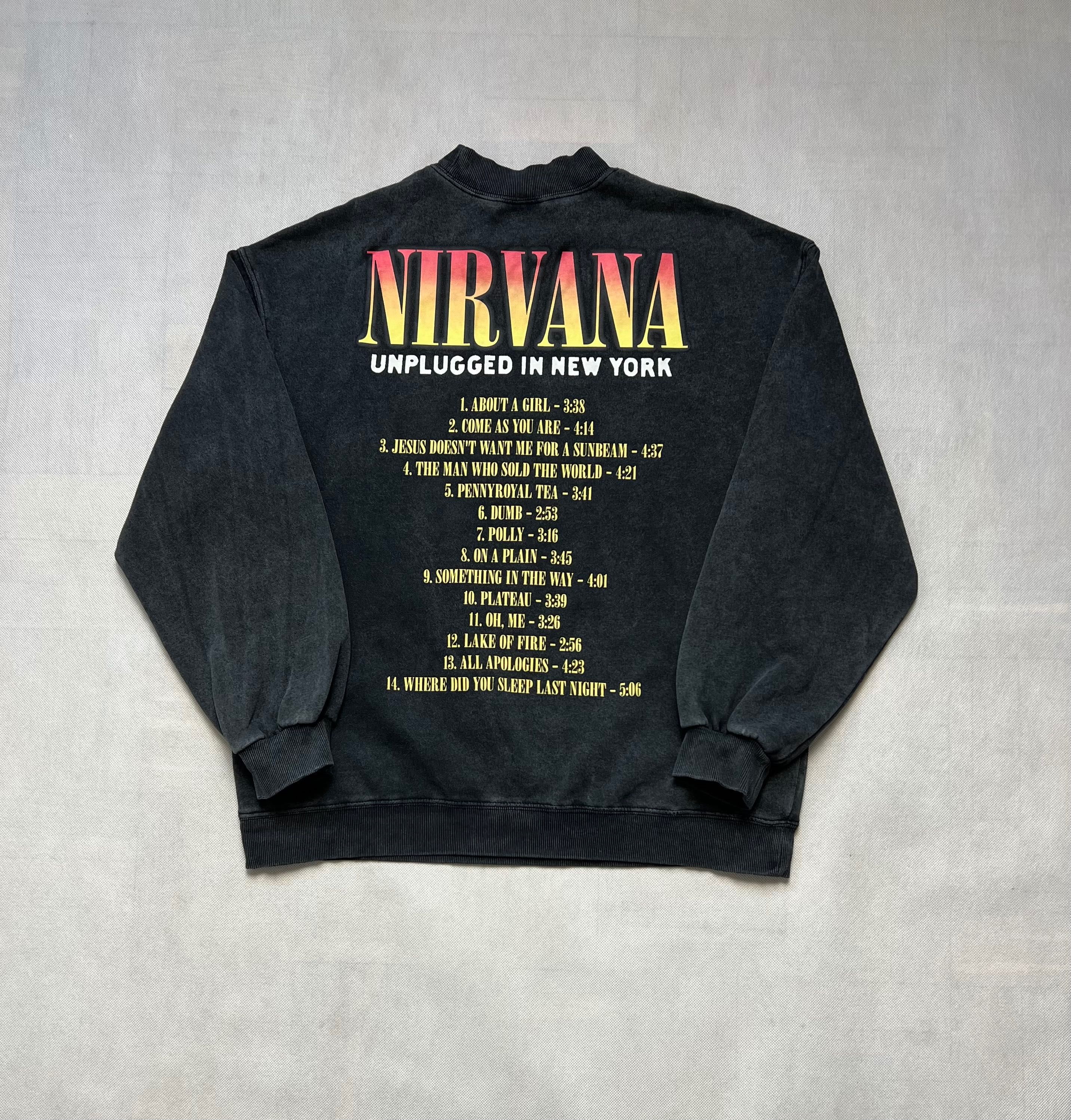 Bluza Nirvana Unplugged In New York print great