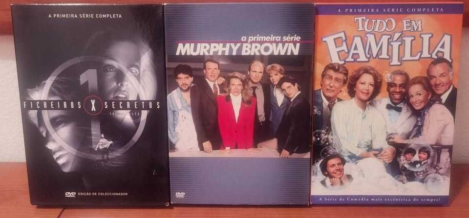 LOTE DE séries dvds originais