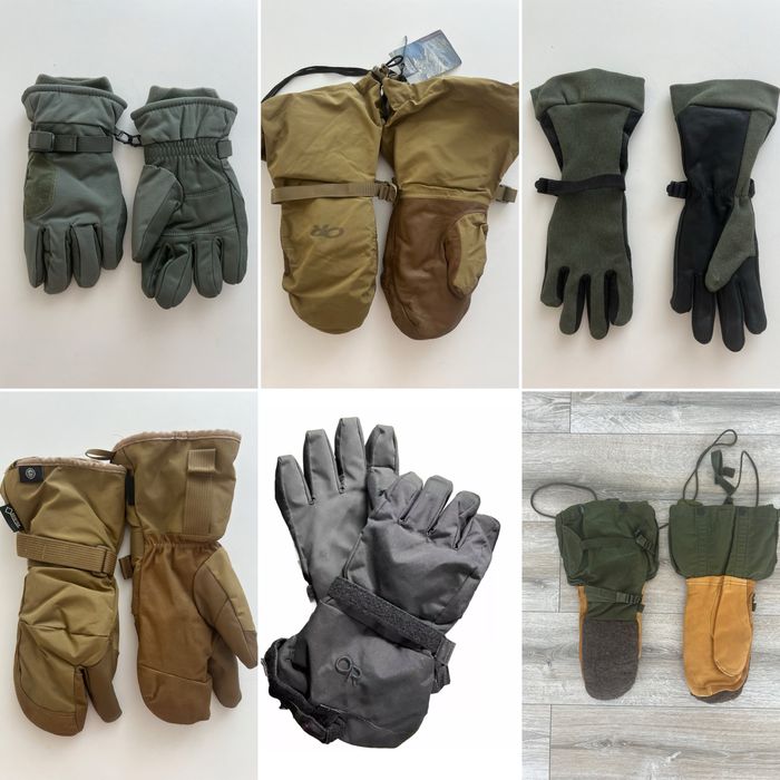 Зимові перчатки, рукавиці, вкладиші армії США Goretex OUTDOOR RESEARCH