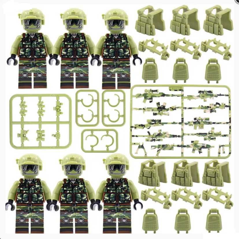 Фигурки Лего ЗСУ военные, спецназ, SWAT, полиция, армия альфа КОРД