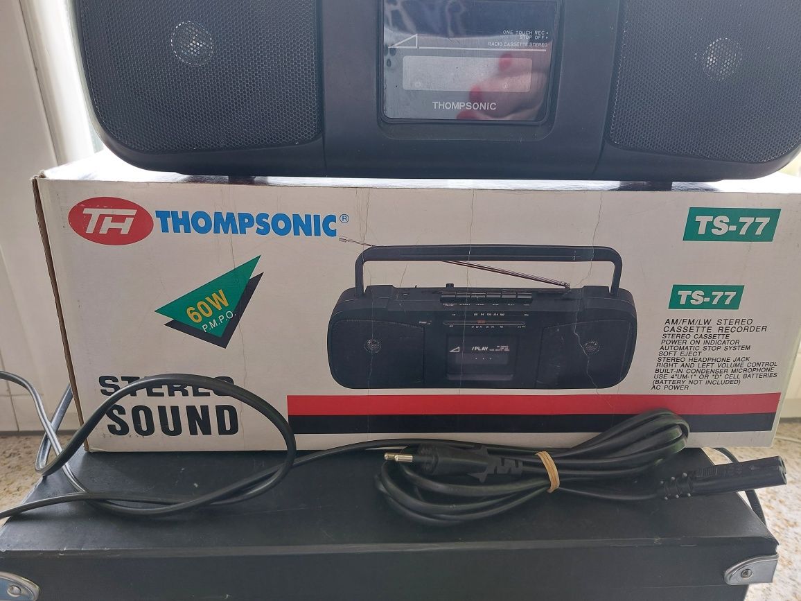 PRL-Radiomagnetofon-Thomsonic TS-77-Sprawny-W-Kartonie f