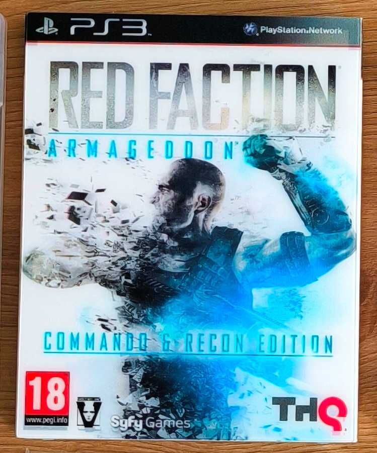 Red Faction Armageddon: Commando & Recon Ed. PS3 jak NOWA, pudełko 3D